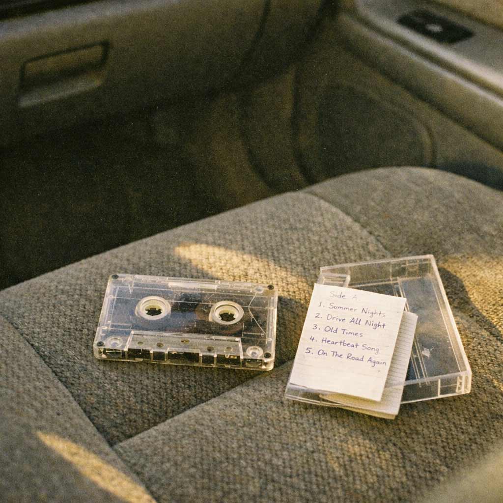 old cassette tapes